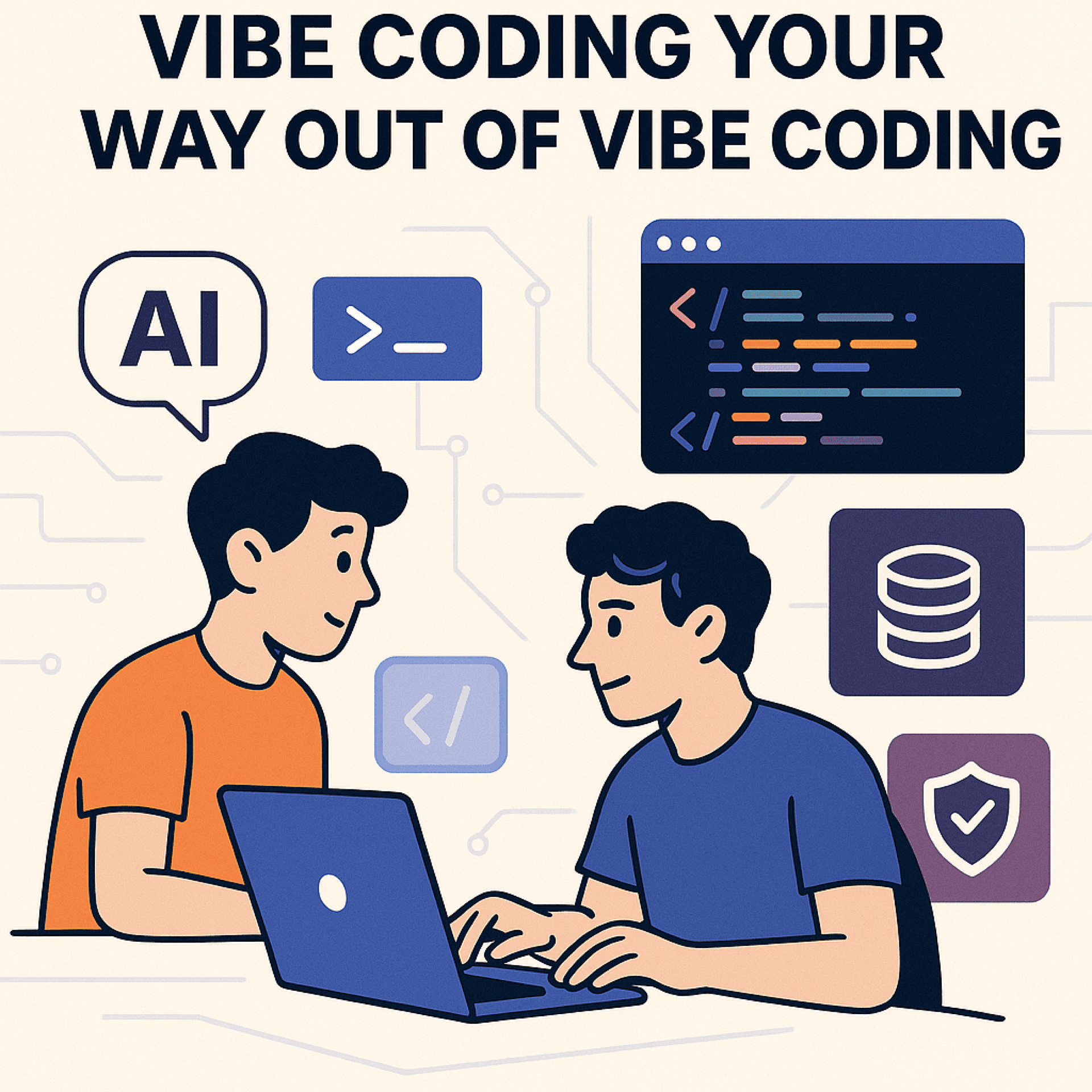 Cover image — Vibe Coding Your Way Out of Vibe Coding